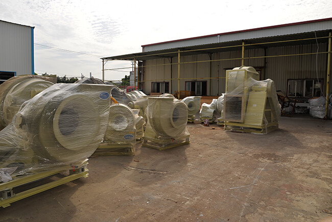 Factory area to be shipped