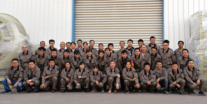 Group photo of all personnel