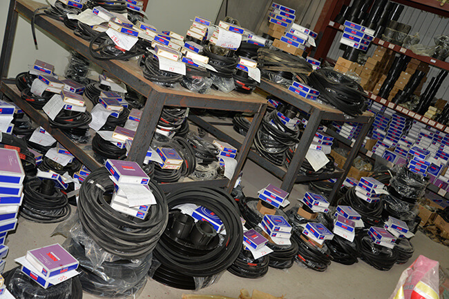 Warehouse preparation of production work orders