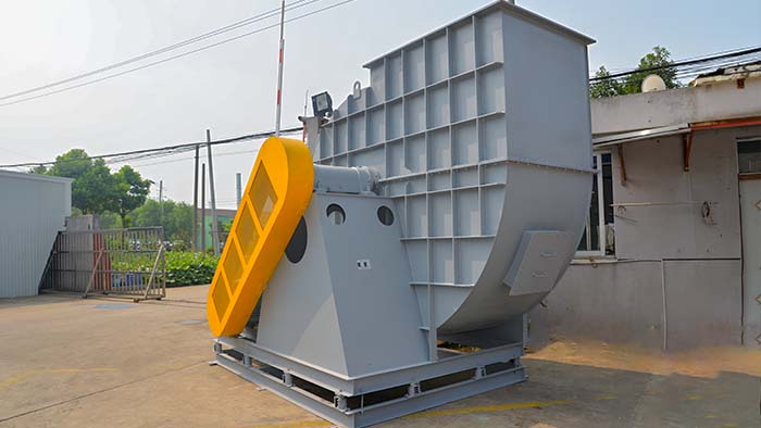 What are the hazards caused by excessively high temperatures in centrifugal ventilators?
