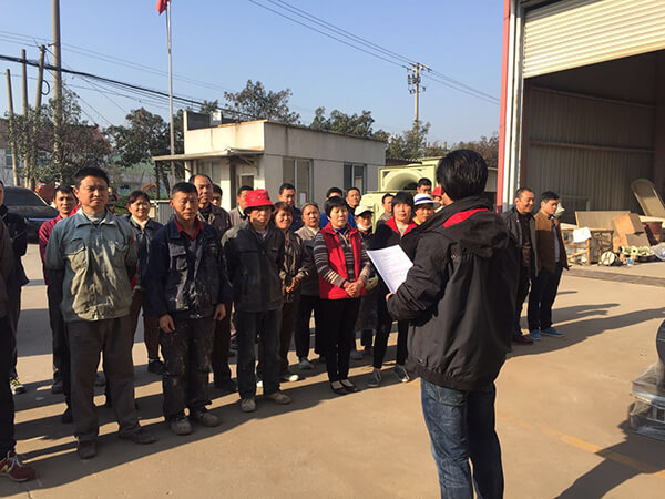 Winter Workshop Department Morning Meeting